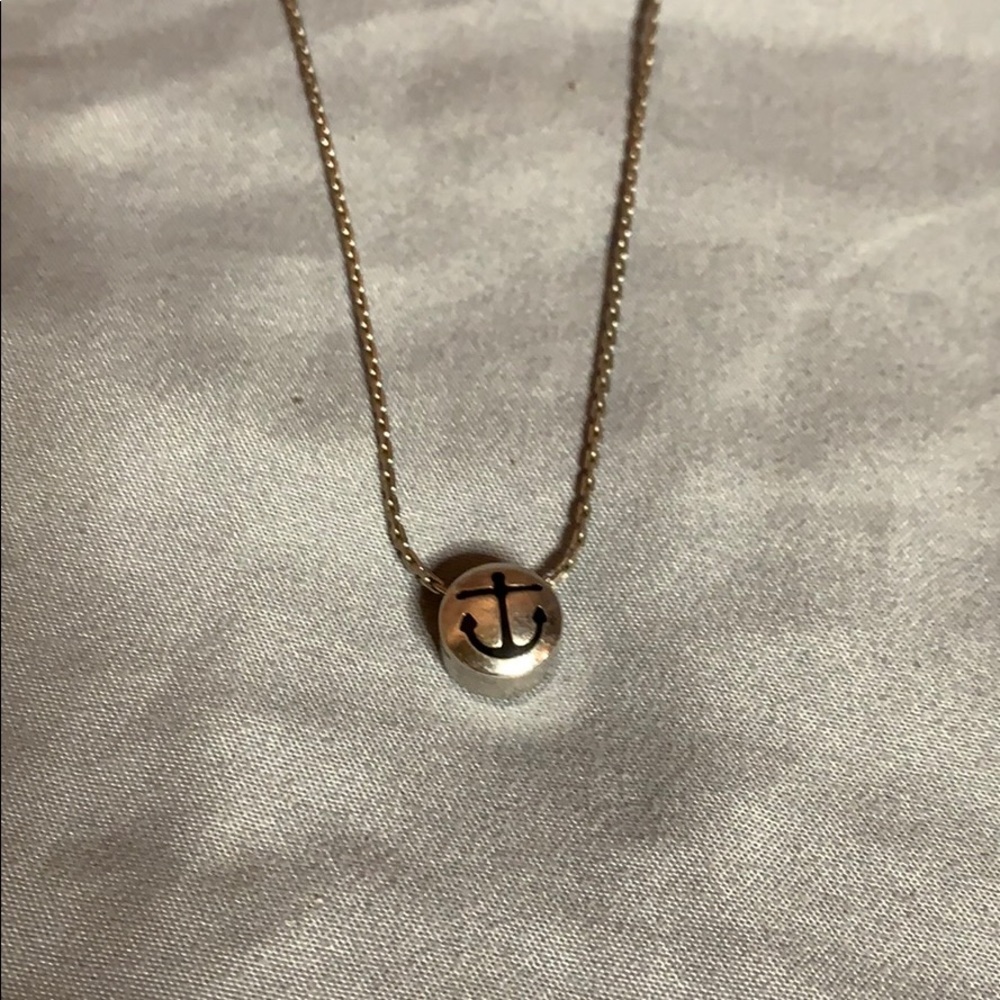 Alex and Ani Anchor Necklace NWOT